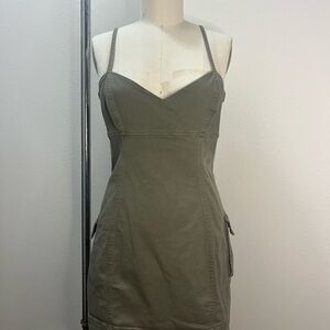 Cotton On Khaki Mini Dress